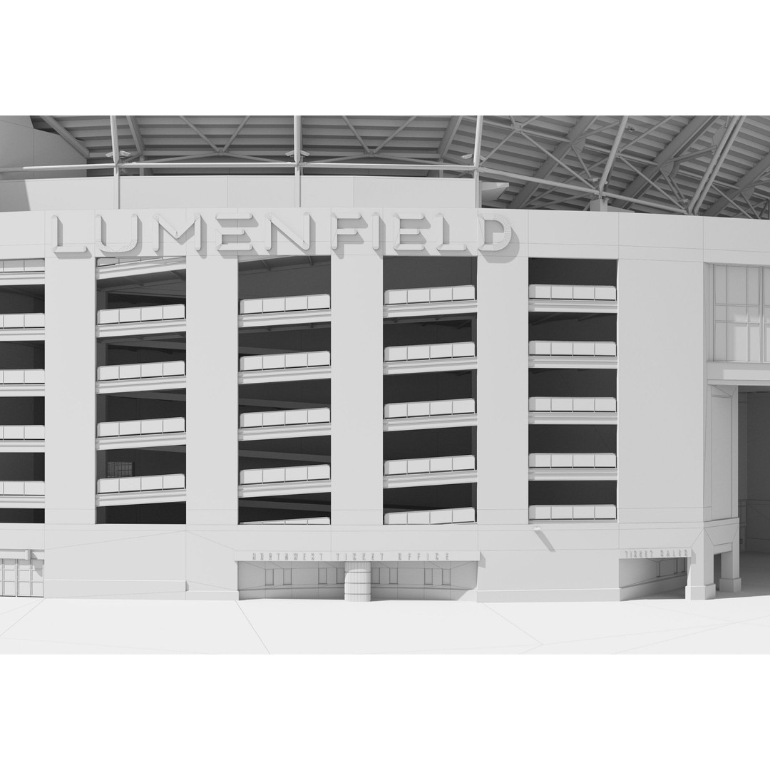 Lumen Field 3D Model – Realistic Stadium Asset with PBR Textures - View 23