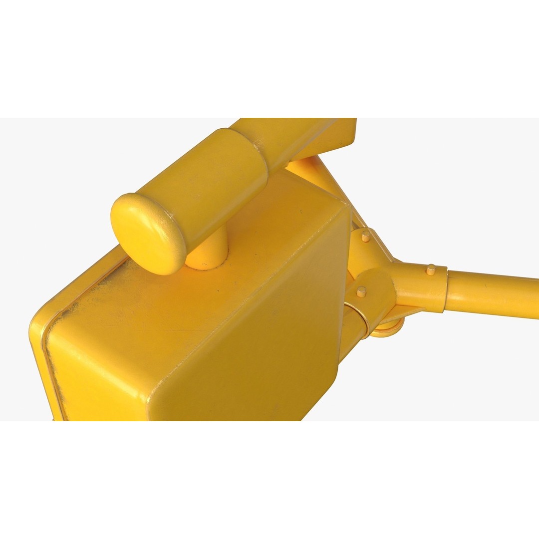 Traffic Light 3D Model – Low-Poly Game Asset, PBR Textures, FBX - View 7