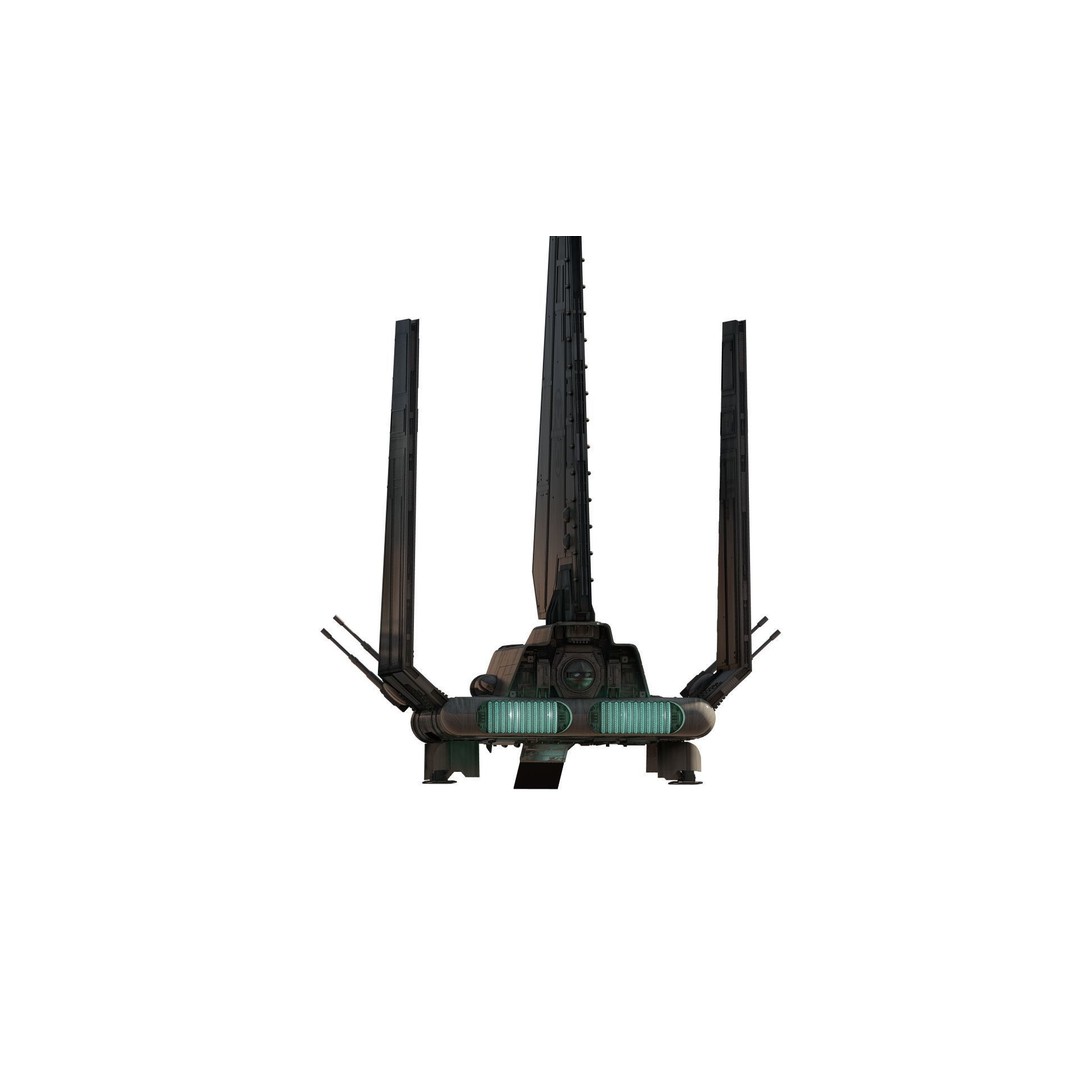 Star Wars Lambda T4A Class Shuttle 3D Model – Detailed Interior, FBX, Lumion Ready - View 12