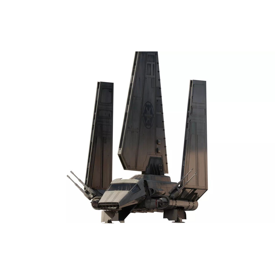 Star Wars Lambda T4A Class Shuttle 3D Model – Detailed Interior, FBX, Lumion Ready - View 2