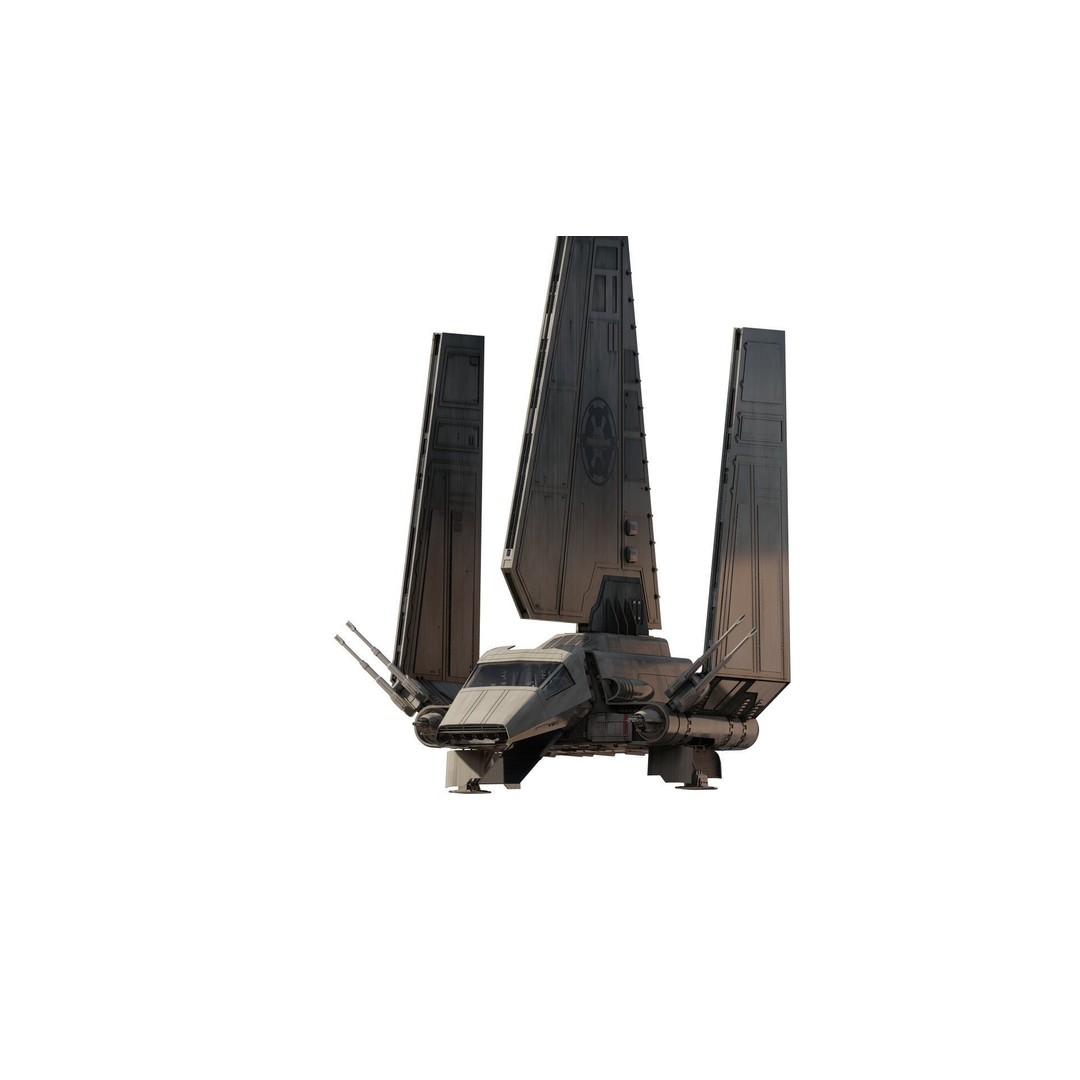 Star Wars Lambda T4A Class Shuttle 3D Model – Detailed Interior, FBX, Lumion Ready - View 23