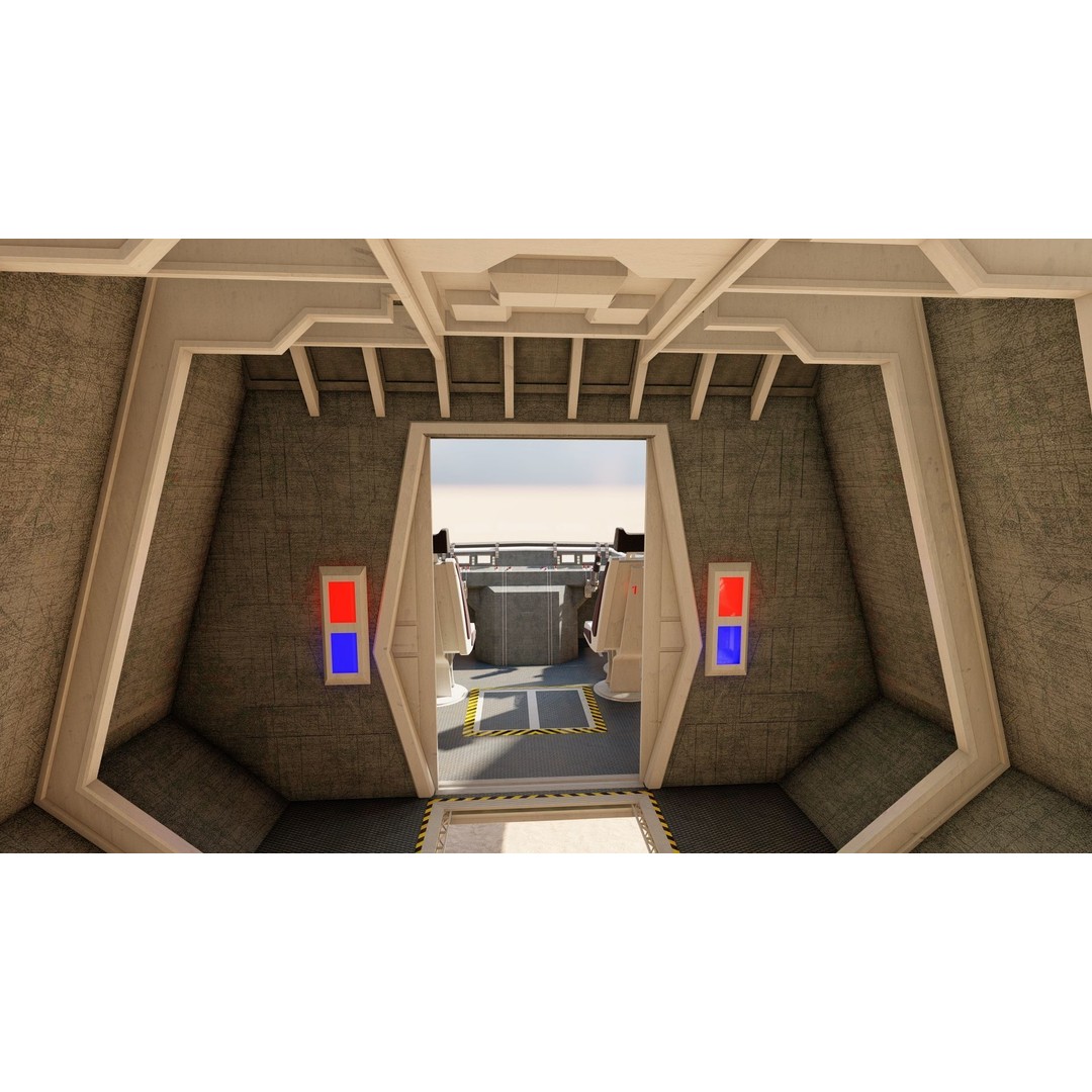 Star Wars Lambda T4A Class Shuttle 3D Model – Detailed Interior, FBX, Lumion Ready - View 34