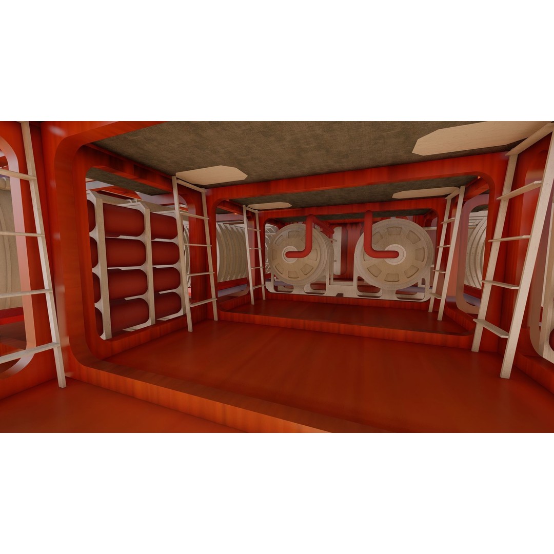 Star Wars Lambda T4A Class Shuttle 3D Model – Detailed Interior, FBX, Lumion Ready - View 45
