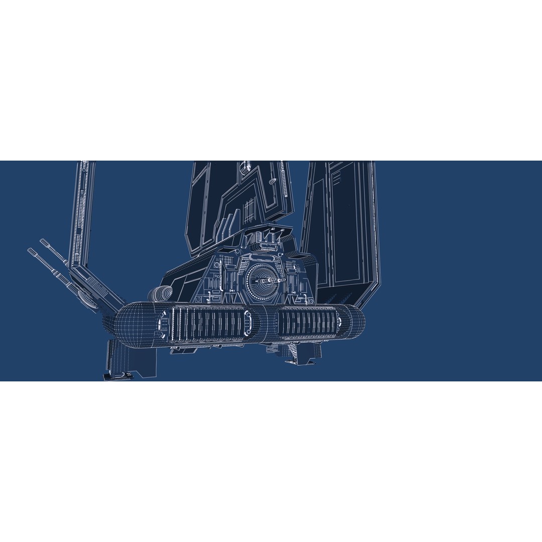 Star Wars Lambda T4A Class Shuttle 3D Model – Detailed Interior, FBX, Lumion Ready - View 69