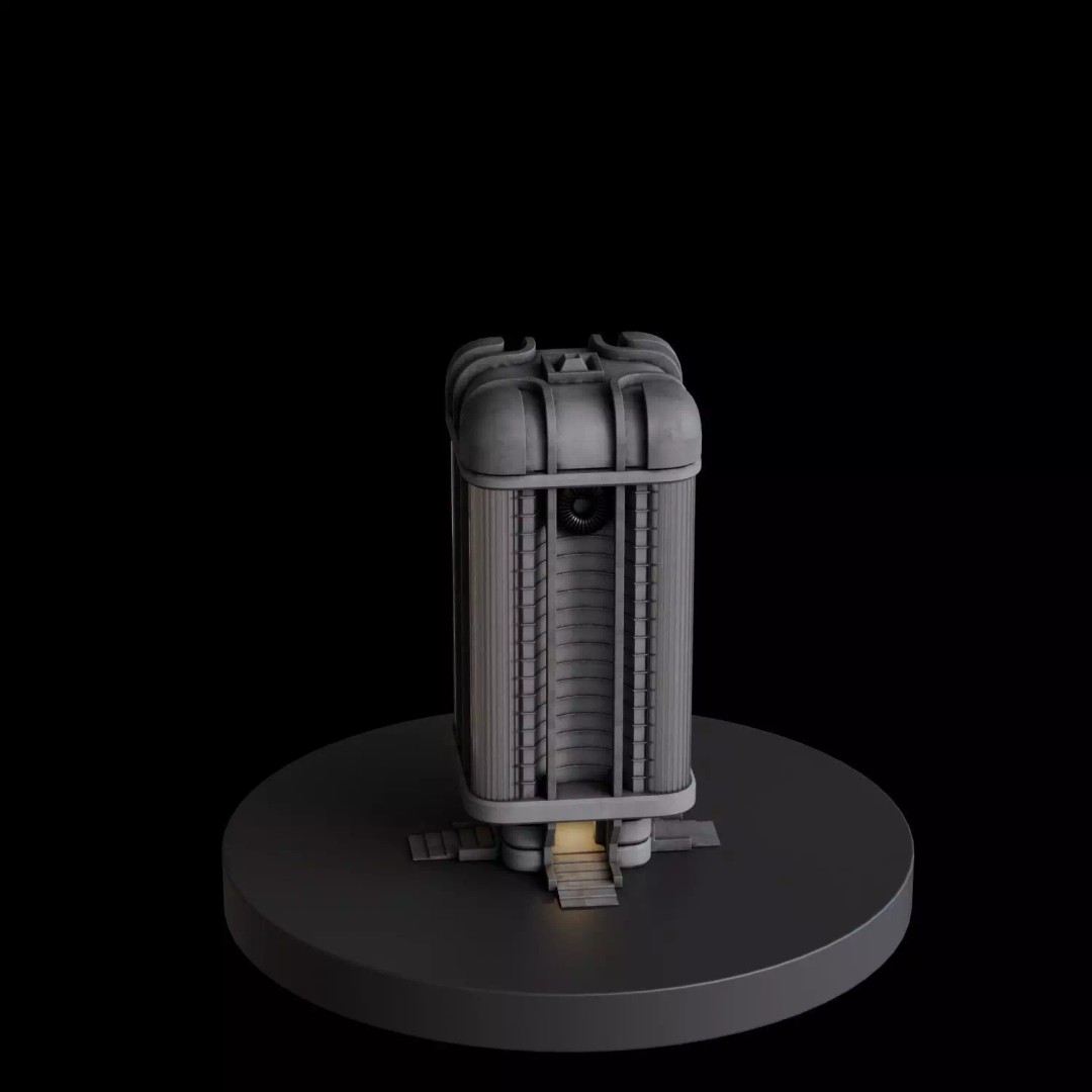 Art Deco City 3D Model – Medium to Low-Poly Cityscape, Blender & FBX - View 47