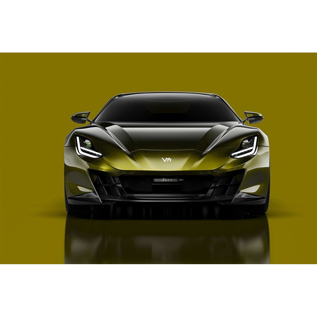 Arox Concept Car 3D Model – Detailed Sport Design for Blender - View 3