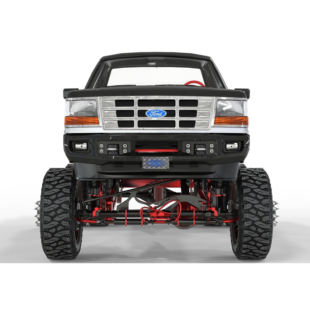 1995 F150 Lifted Truck 3D Model – PBR Textures, FBX, Blender - View 5