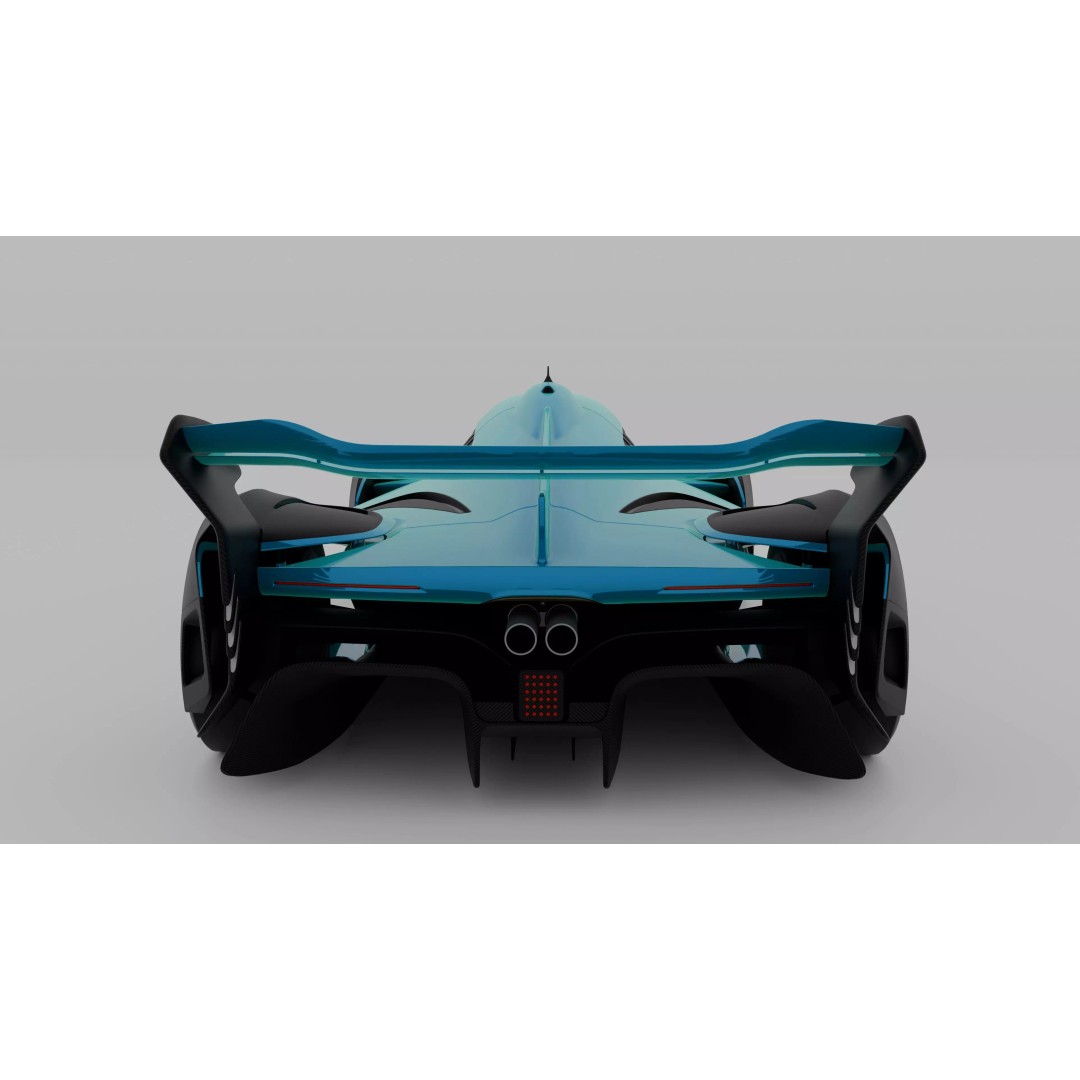 McLaren Solus GT 3D Model – High Poly Hypercar, Game Ready, FBX, OBJ - View 11