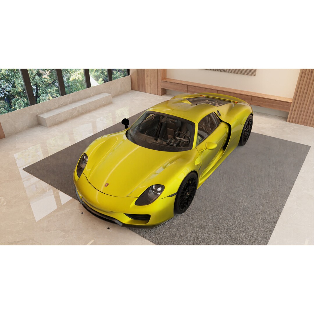 Porsche 918 Spyder 3D Model – Highly Detailed Low-Poly Game Asset, Blender - View 15