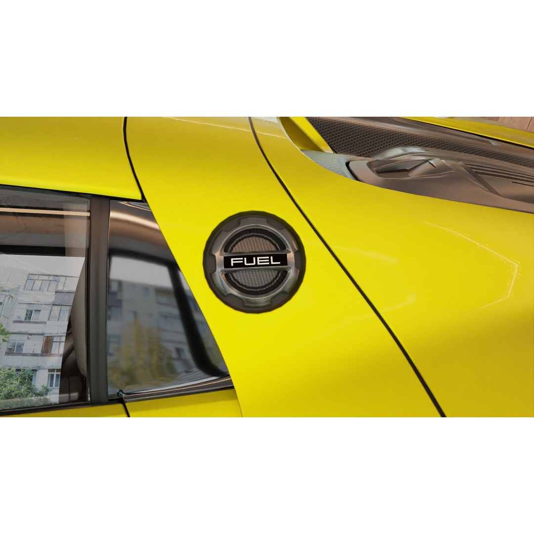 Porsche 918 Spyder 3D Model – Highly Detailed Low-Poly Game Asset, Blender - View 28