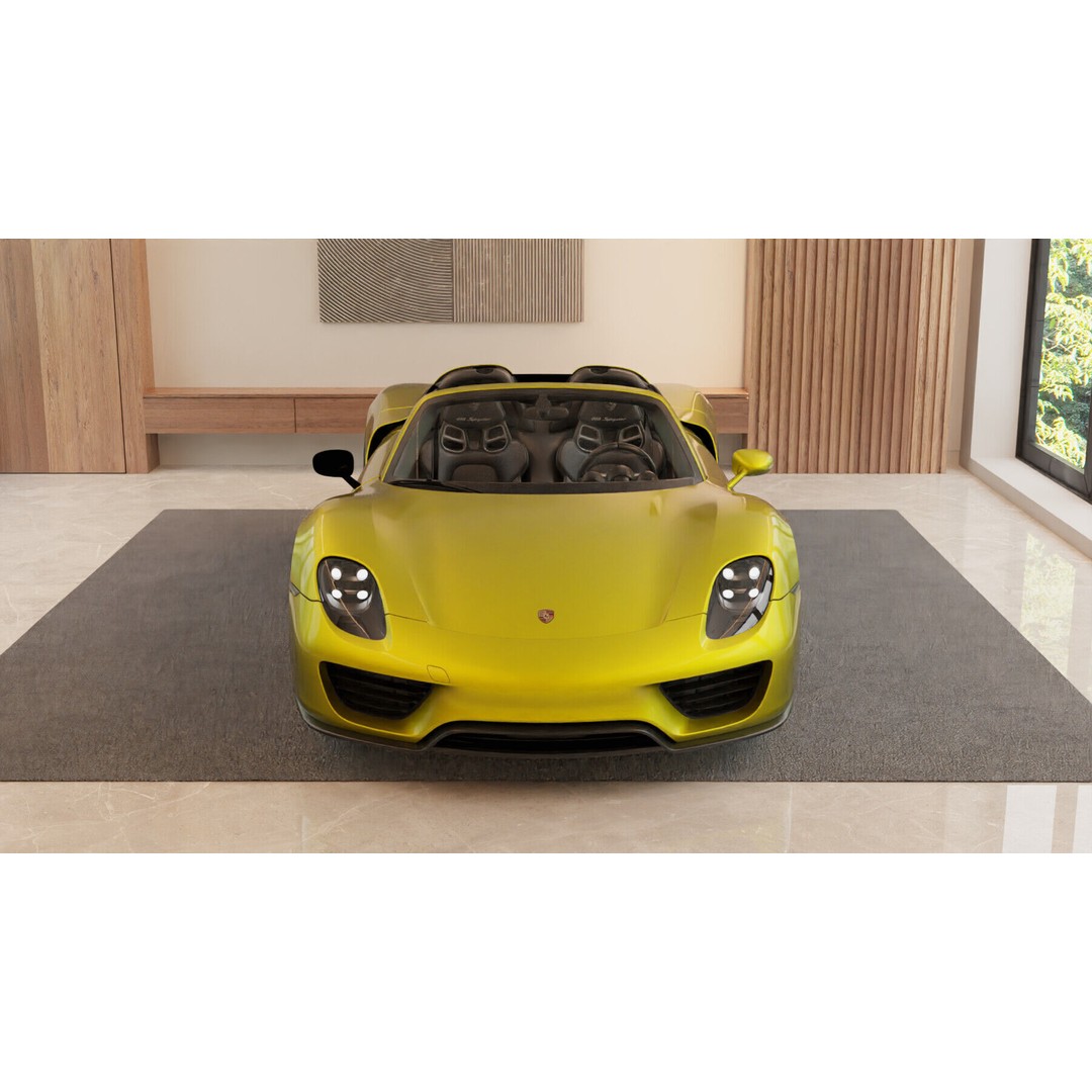Porsche 918 Spyder 3D Model – Highly Detailed Low-Poly Game Asset, Blender - View 3