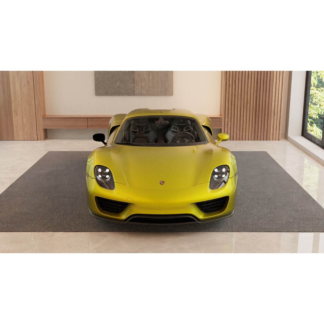 Porsche 918 Spyder 3D Model – Highly Detailed Low-Poly Game Asset, Blender - View 4