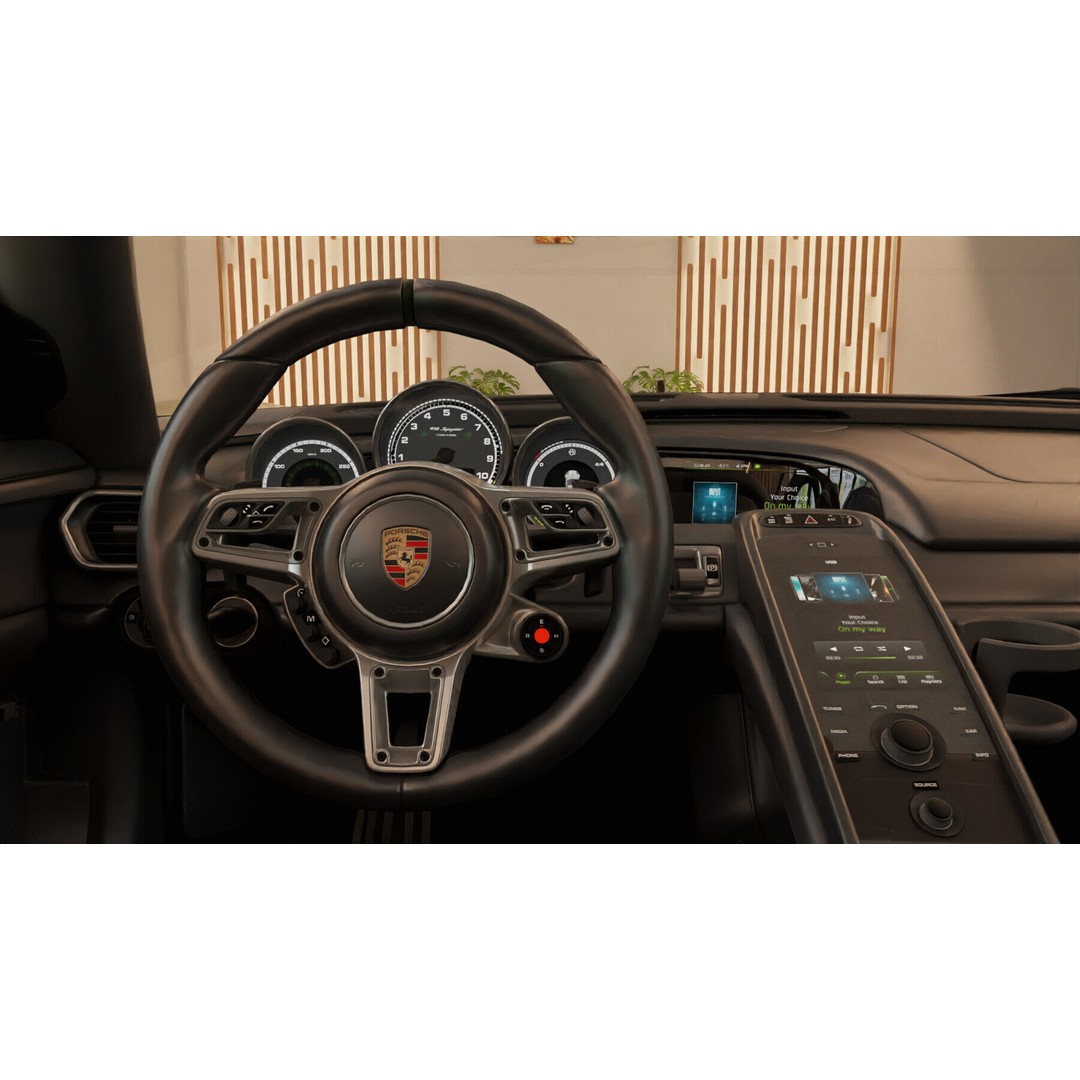 Porsche 918 Spyder 3D Model – Highly Detailed Low-Poly Game Asset, Blender - View 8