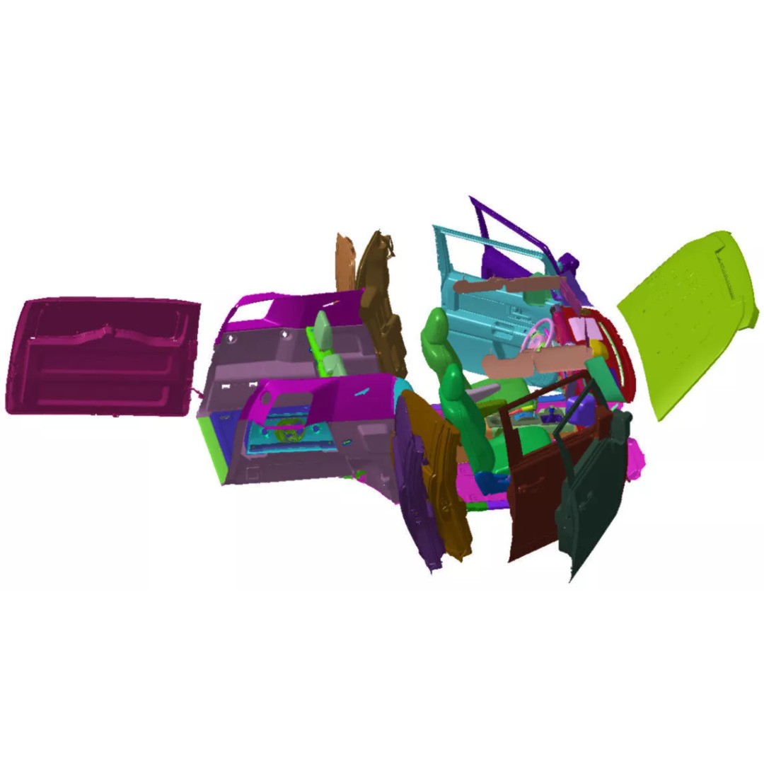 Toyota FJ Cruiser 3D Model – High Detail Vehicle Scan, STL Format - View 12
