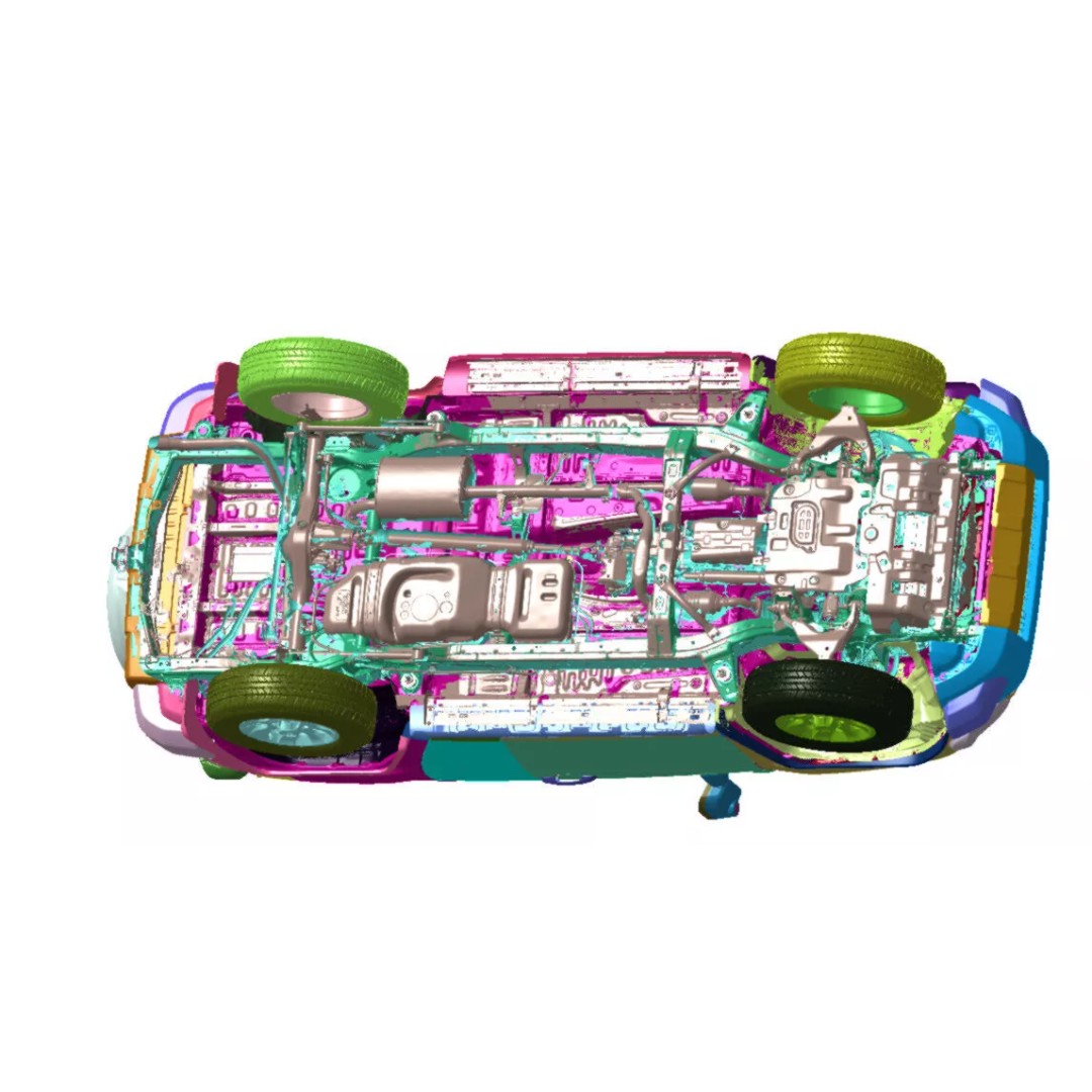 Toyota FJ Cruiser 3D Model – High Detail Vehicle Scan, STL Format - View 9