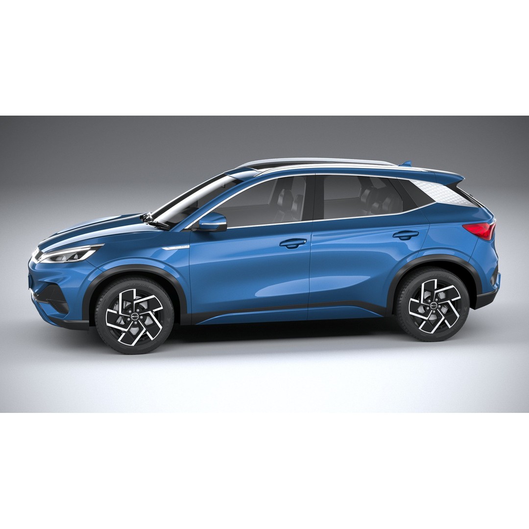 BYD Atto 3 3D Model – High Poly SUV Asset, FBX, OBJ, 3dsmax - View 10