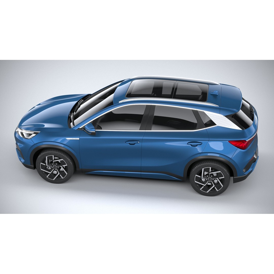 BYD Atto 3 3D Model – High Poly SUV Asset, FBX, OBJ, 3dsmax - View 11