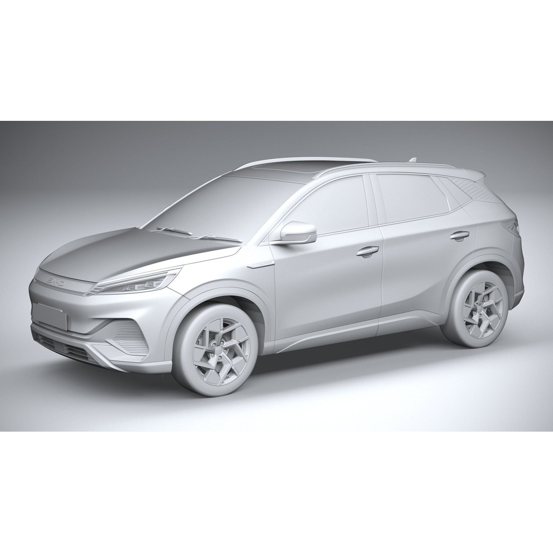 BYD Atto 3 3D Model – High Poly SUV Asset, FBX, OBJ, 3dsmax - View 21