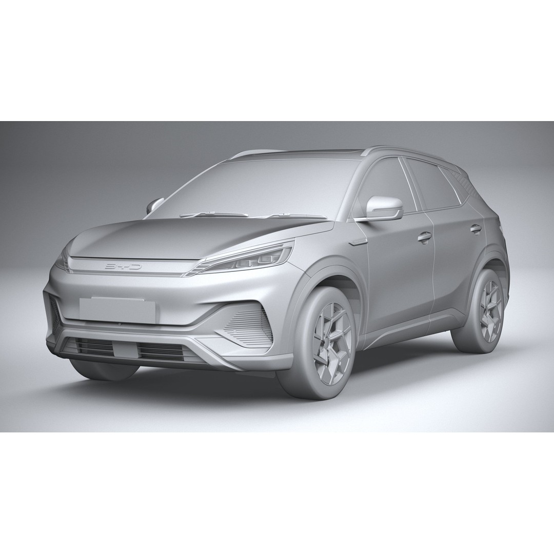 BYD Atto 3 3D Model – High Poly SUV Asset, FBX, OBJ, 3dsmax - View 22