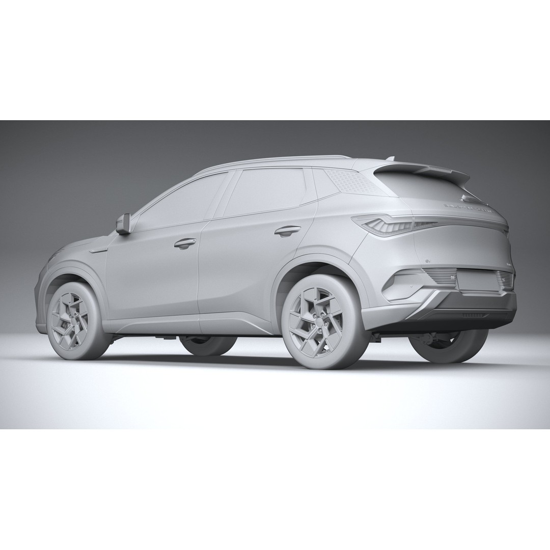 BYD Atto 3 3D Model – High Poly SUV Asset, FBX, OBJ, 3dsmax - View 23