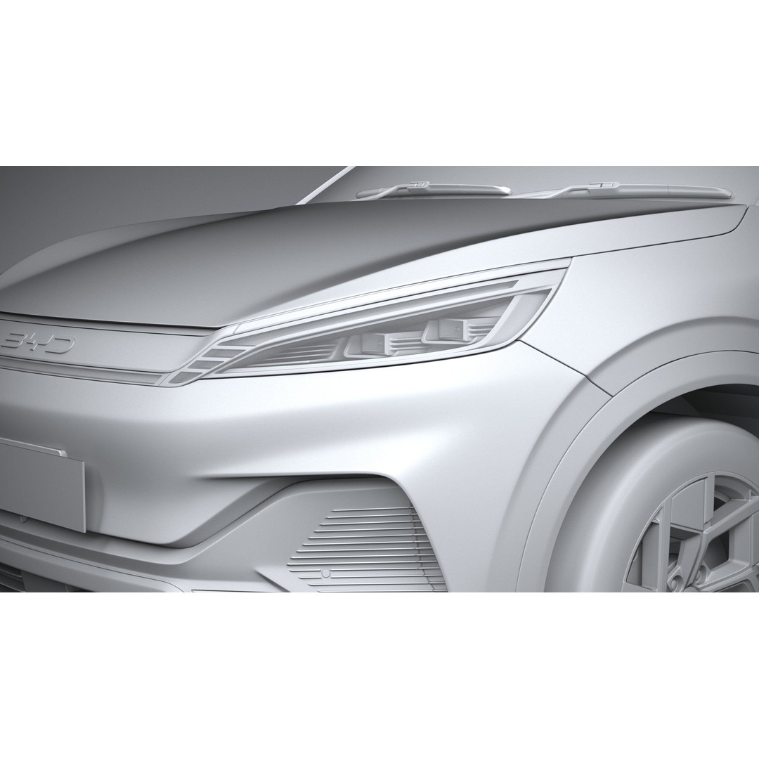 BYD Atto 3 3D Model – High Poly SUV Asset, FBX, OBJ, 3dsmax - View 25