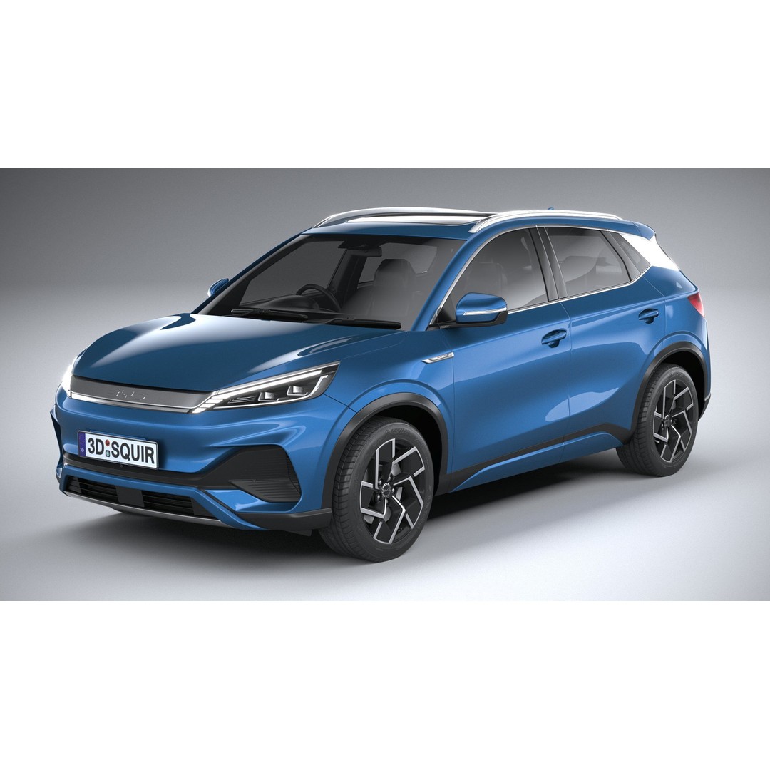 BYD Atto 3 3D Model – High Poly SUV Asset, FBX, OBJ, 3dsmax - View 3