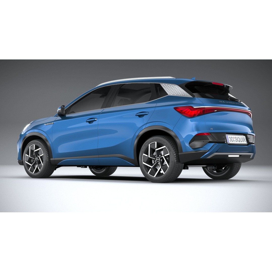 BYD Atto 3 3D Model – High Poly SUV Asset, FBX, OBJ, 3dsmax - View 7