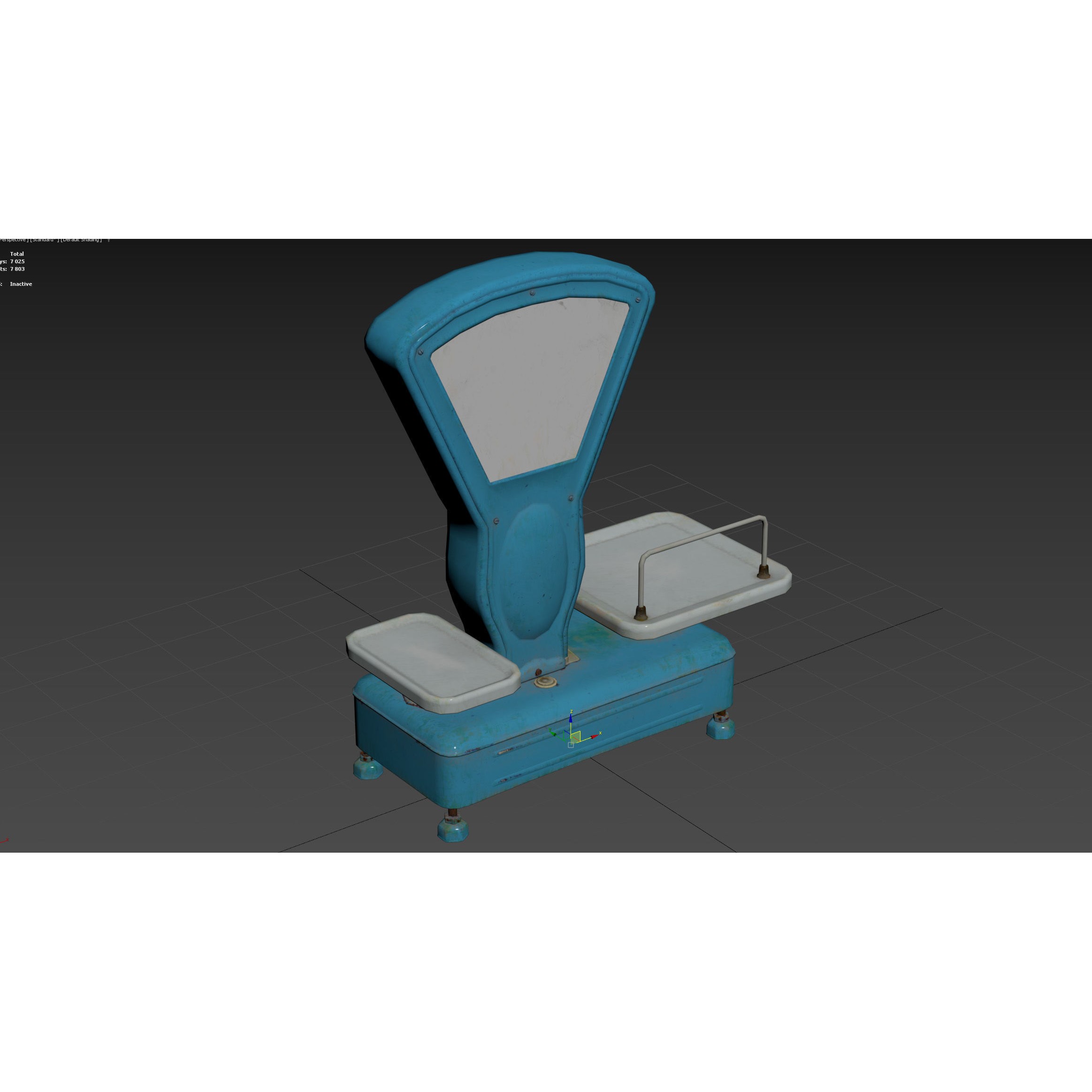 Iron Scales Tyumen - PBR Game-Ready 3D Model
