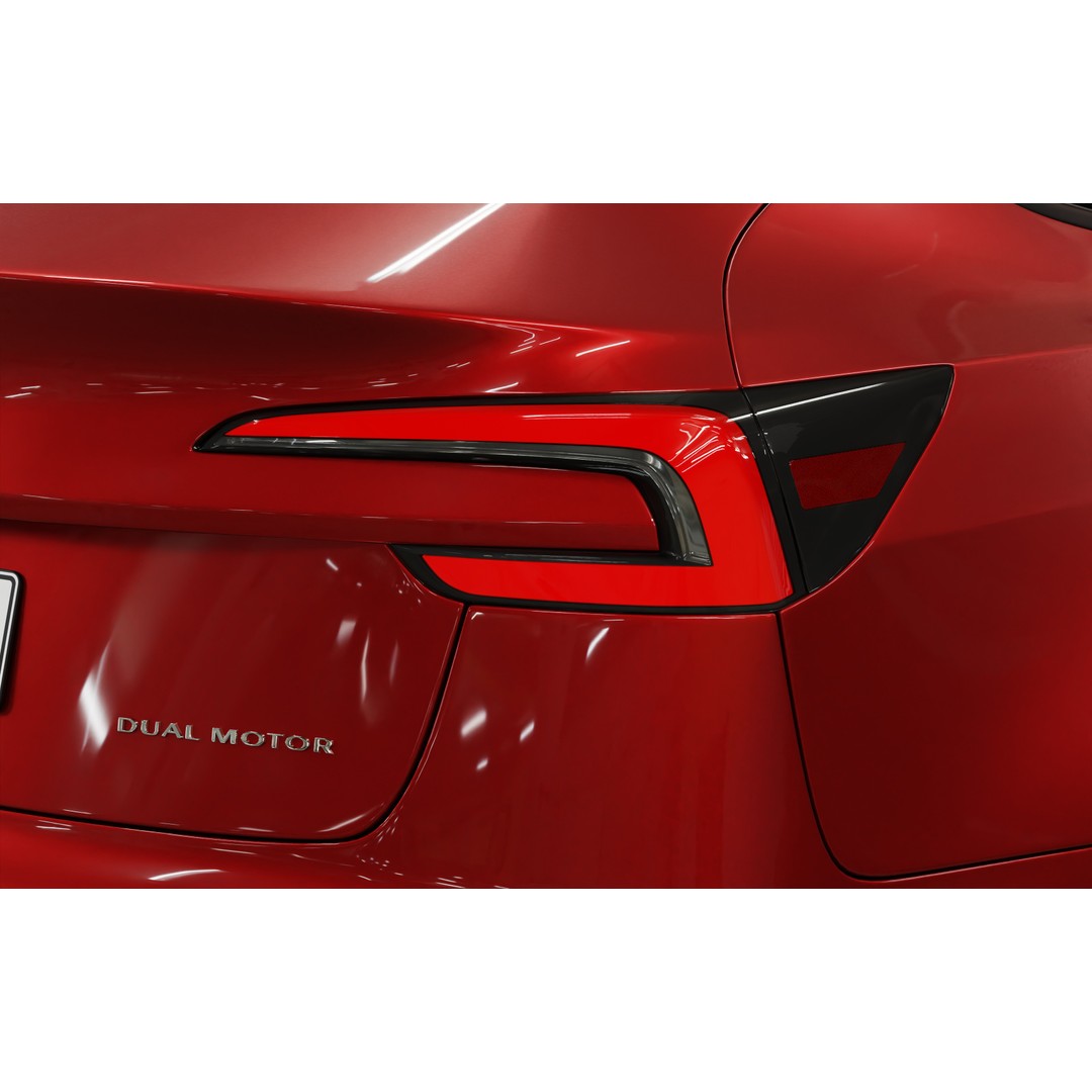 Tesla Model 3 2024 3D Model – High Poly Car Asset with Detailed Interior - View 12