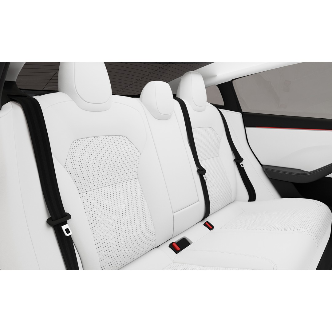 Tesla Model 3 2024 3D Model – High Poly Car Asset with Detailed Interior - View 22