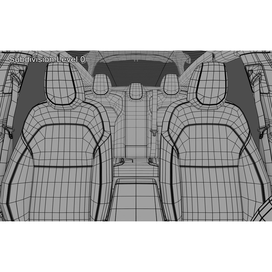 Tesla Model 3 2024 3D Model – High Poly Car Asset with Detailed Interior - View 29