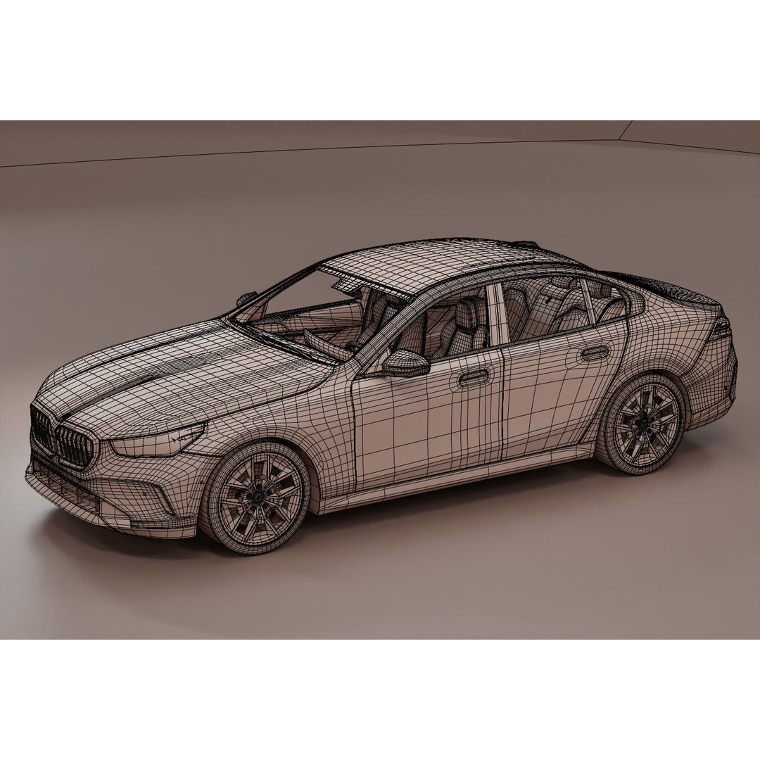 G60 3D Model – Low Poly Sport Car, PBR Textures, FBX - View 11