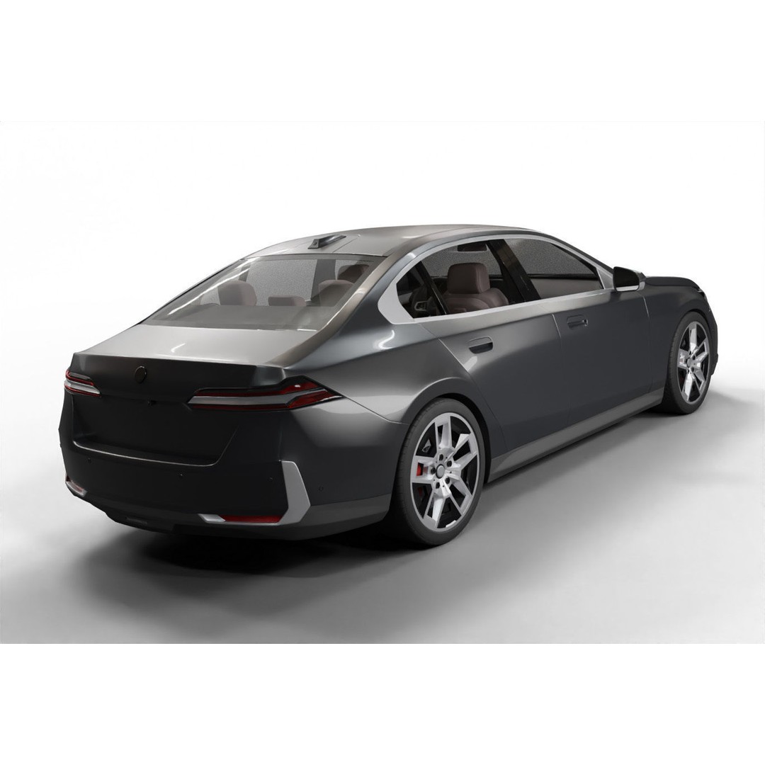 G60 3D Model – Low Poly Sport Car, PBR Textures, FBX - View 4