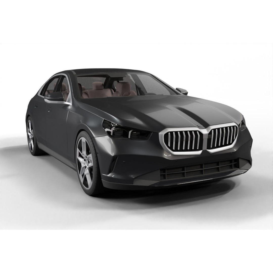 G60 3D Model – Low Poly Sport Car, PBR Textures, FBX - View 5