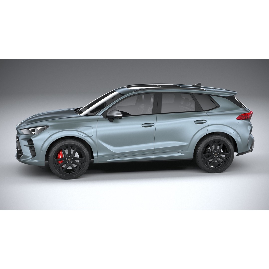 Cupra Terramar 2025 3D Model – High Poly SUV with Detailed Textures - View 10
