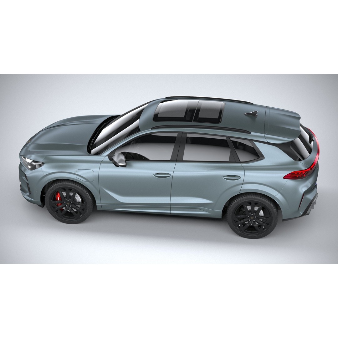 Cupra Terramar 2025 3D Model – High Poly SUV with Detailed Textures - View 11