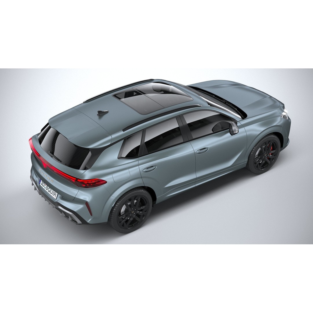 Cupra Terramar 2025 3D Model – High Poly SUV with Detailed Textures - View 12