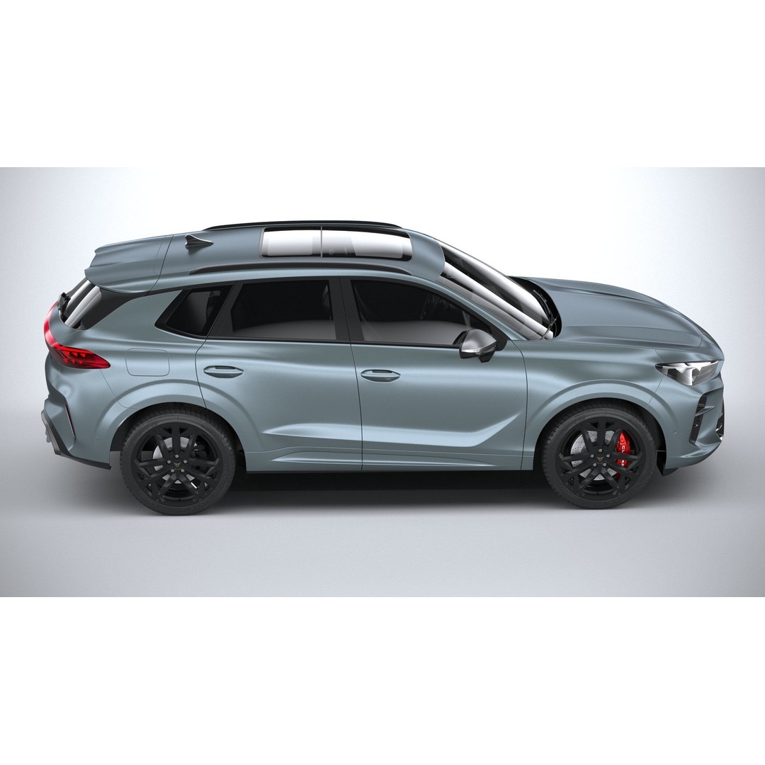 Cupra Terramar 2025 3D Model – High Poly SUV with Detailed Textures - View 13