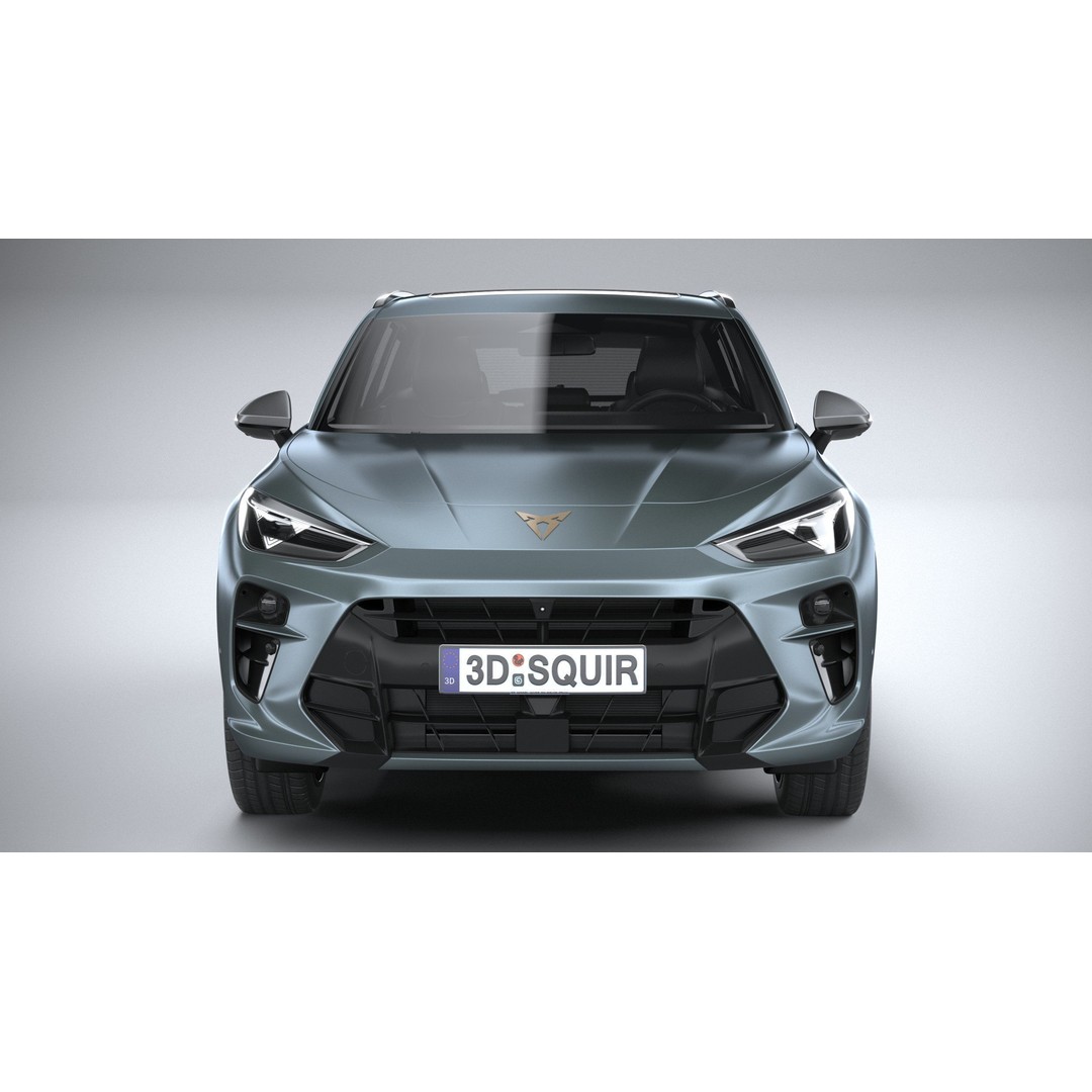 Cupra Terramar 2025 3D Model – High Poly SUV with Detailed Textures - View 15