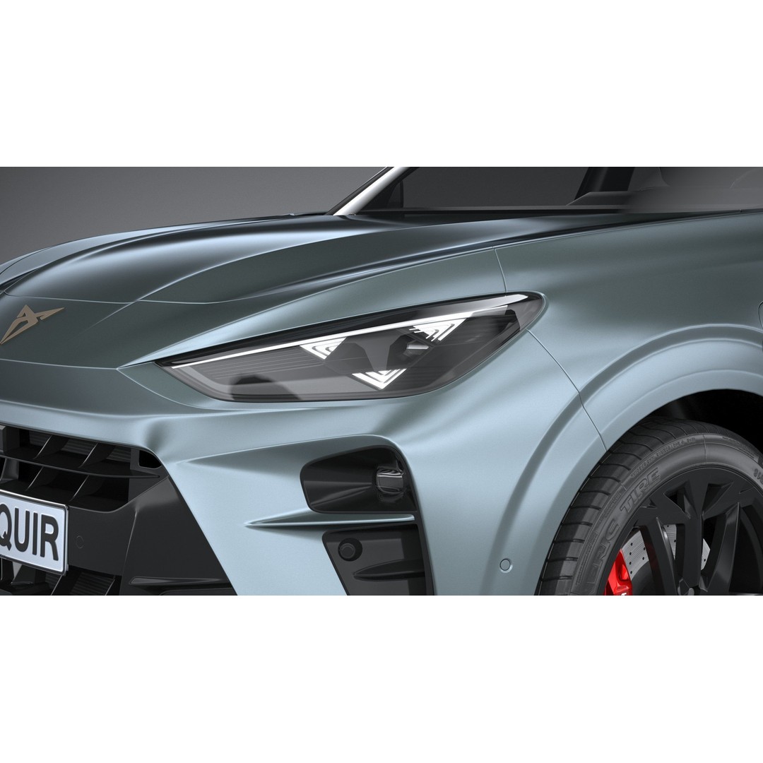 Cupra Terramar 2025 3D Model – High Poly SUV with Detailed Textures - View 16
