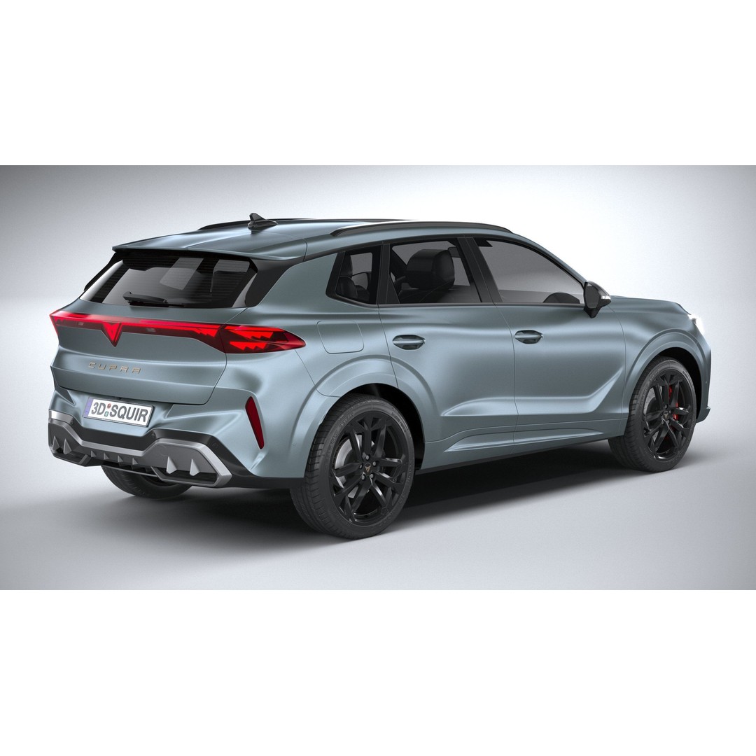 Cupra Terramar 2025 3D Model – High Poly SUV with Detailed Textures - View 19