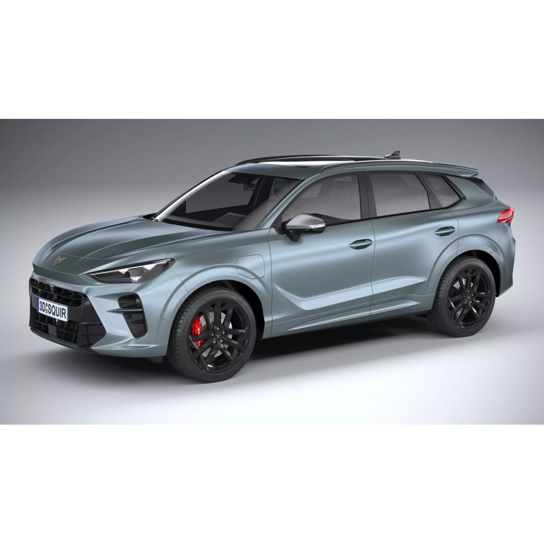 Cupra Terramar 2025 3D Model – High Poly SUV with Detailed Textures - View 2