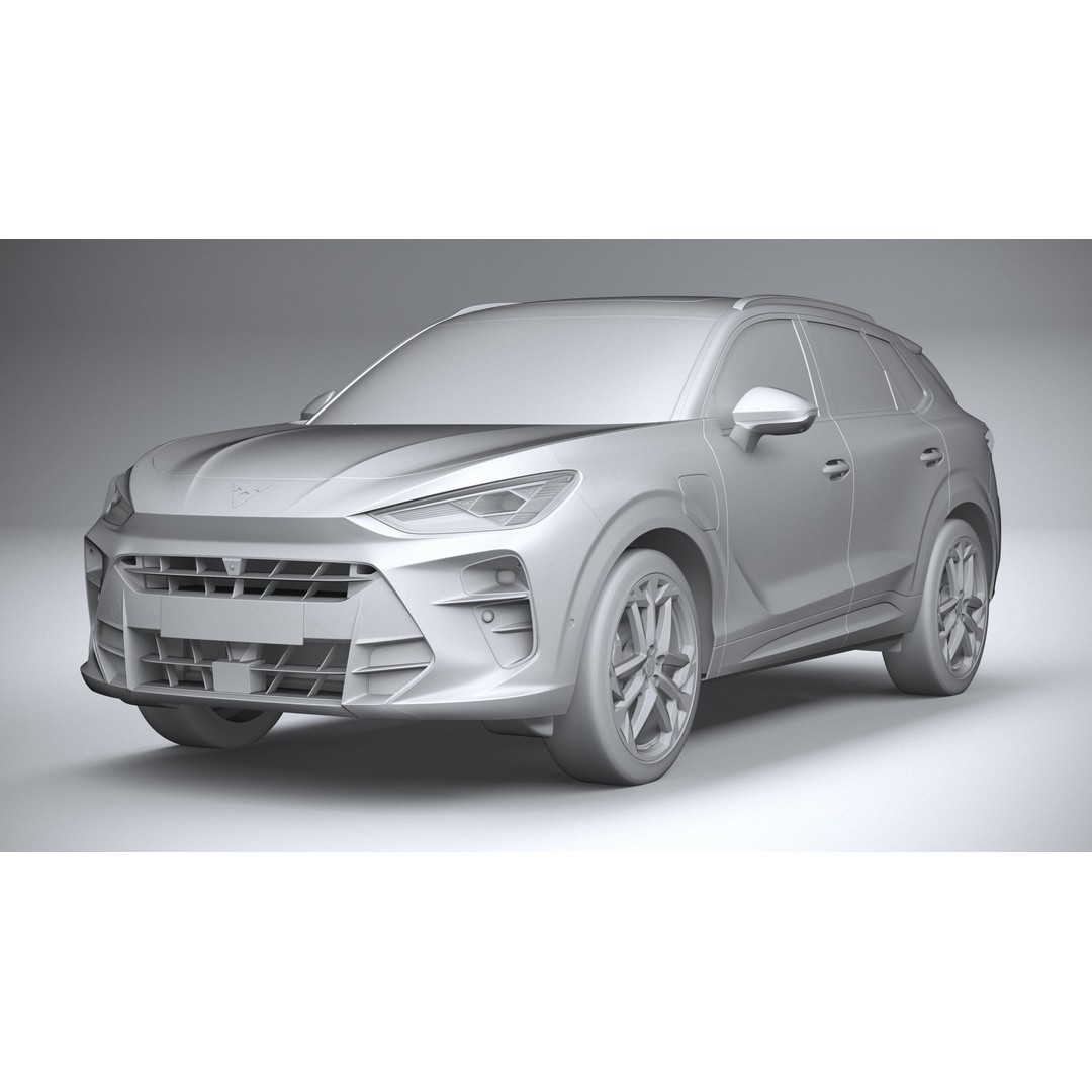 Cupra Terramar 2025 3D Model – High Poly SUV with Detailed Textures - View 22