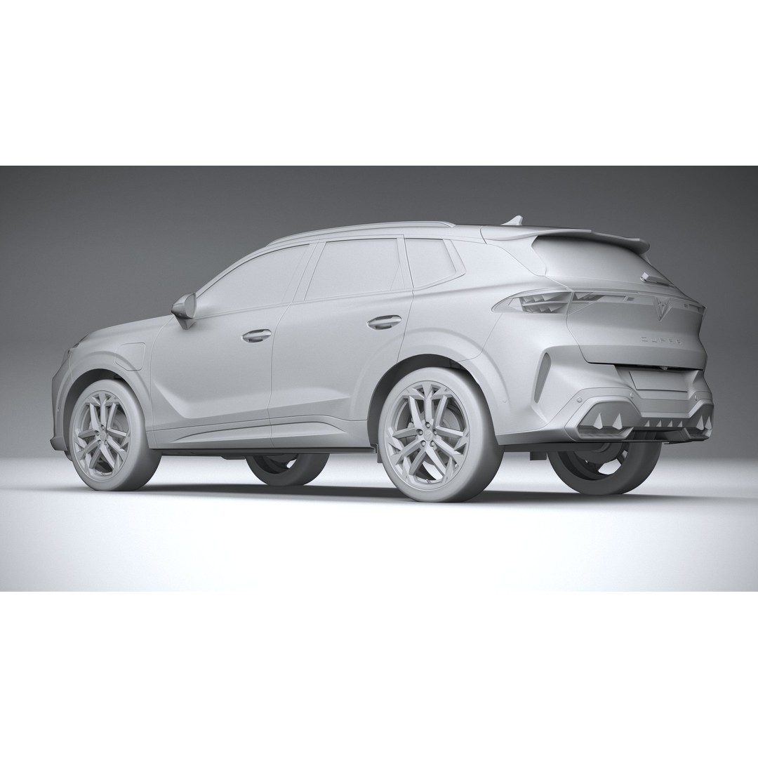 Cupra Terramar 2025 3D Model – High Poly SUV with Detailed Textures - View 23