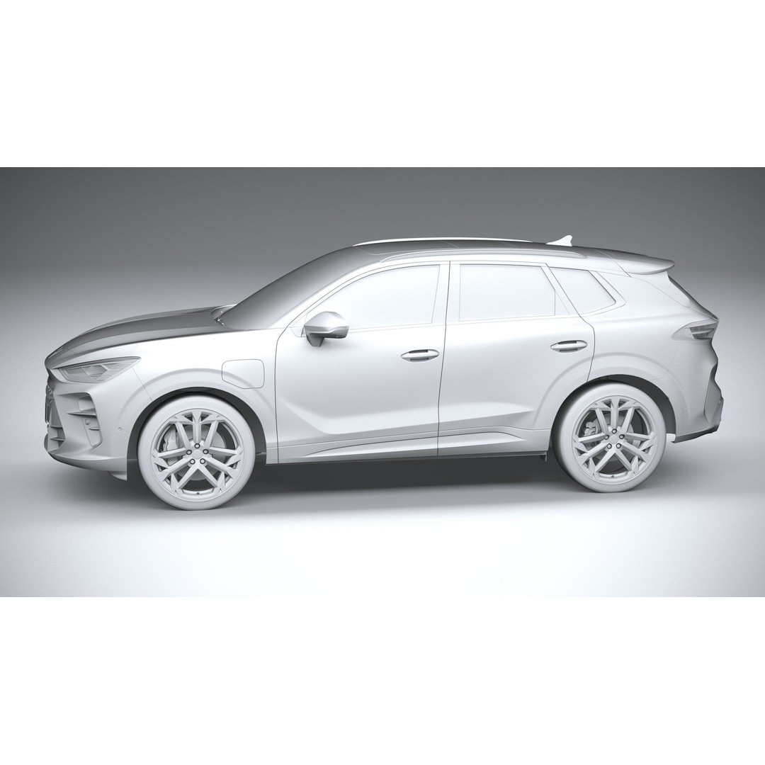 Cupra Terramar 2025 3D Model – High Poly SUV with Detailed Textures - View 24