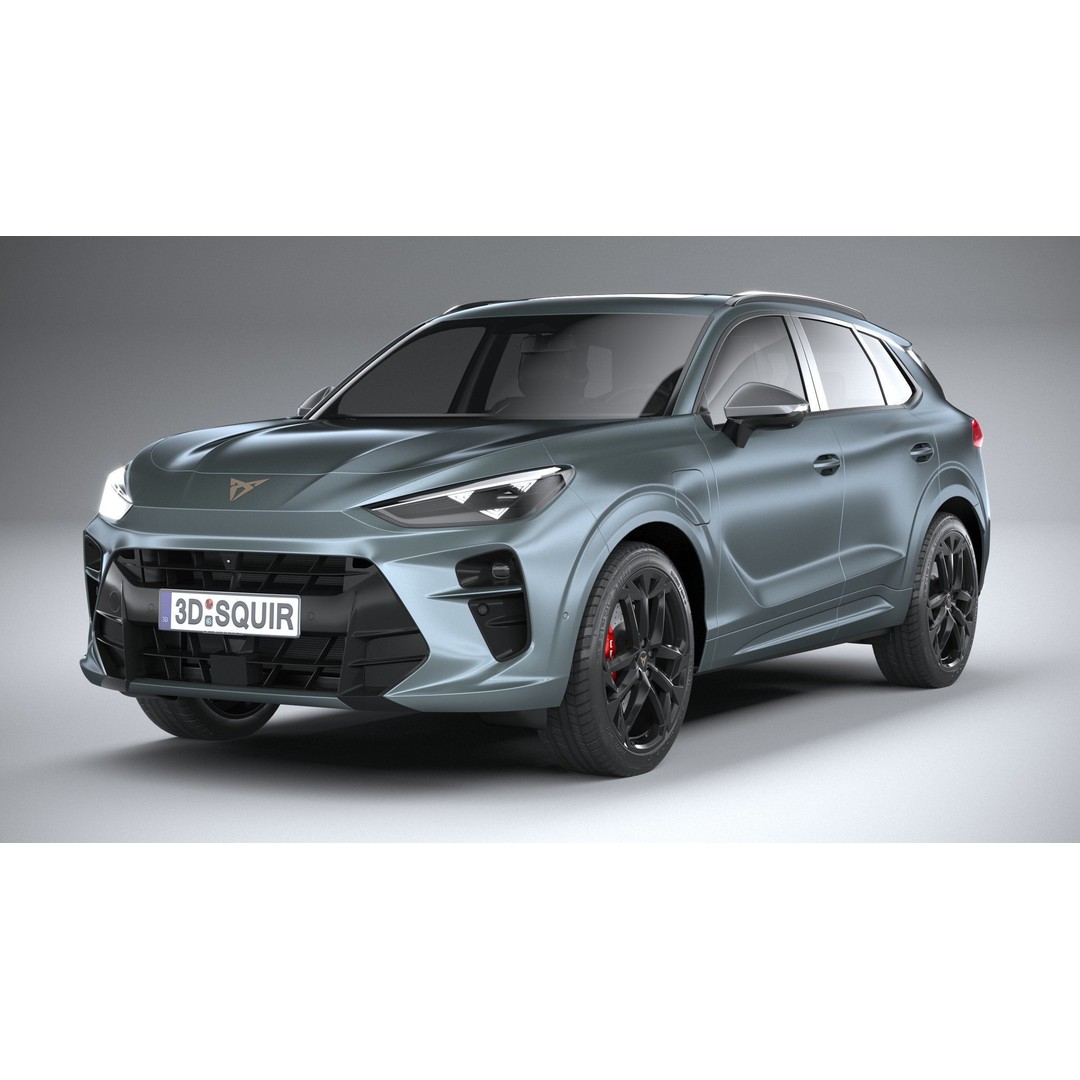 Cupra Terramar 2025 3D Model – High Poly SUV with Detailed Textures - View 4