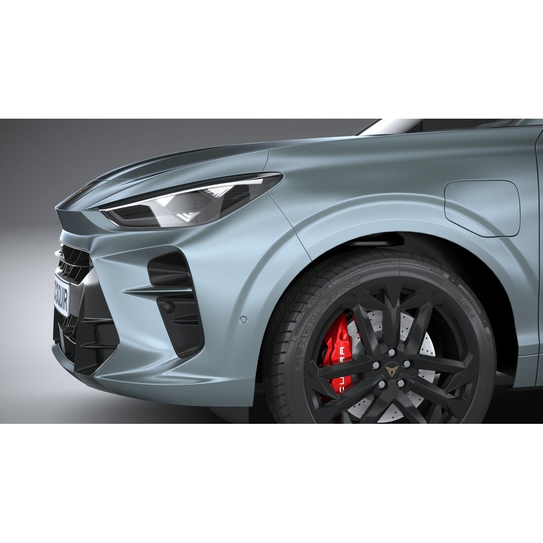 Cupra Terramar 2025 3D Model – High Poly SUV with Detailed Textures - View 5