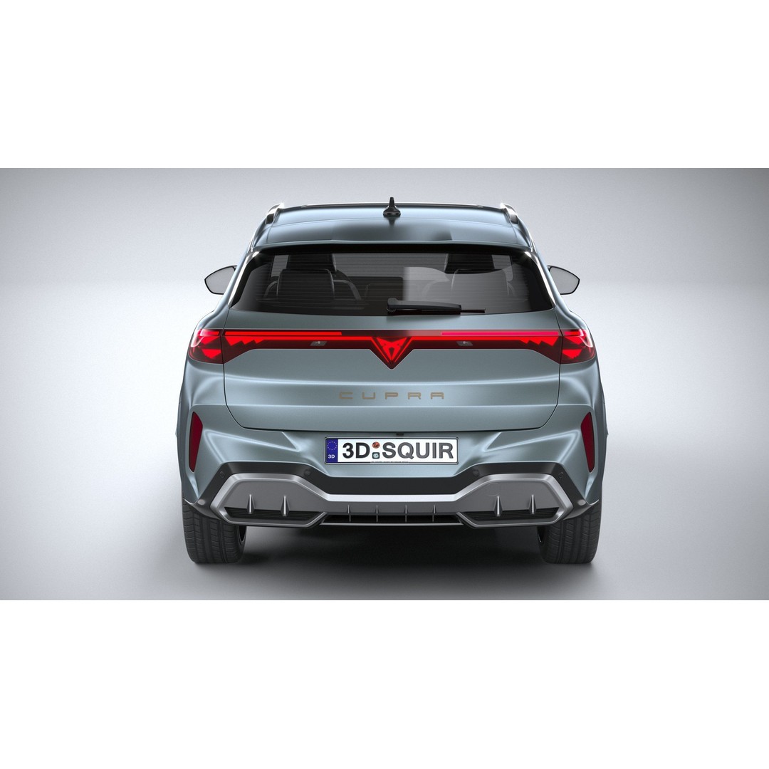 Cupra Terramar 2025 3D Model – High Poly SUV with Detailed Textures - View 6