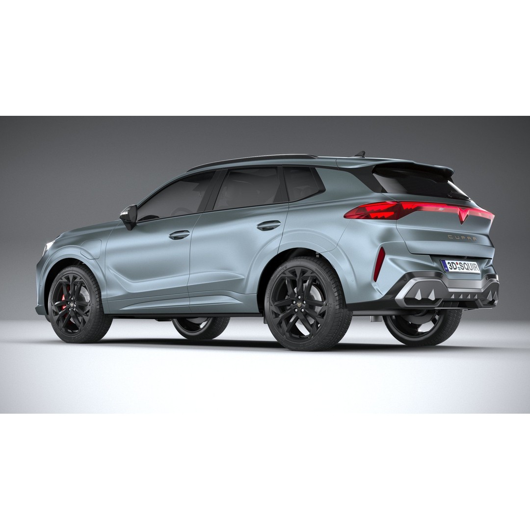 Cupra Terramar 2025 3D Model – High Poly SUV with Detailed Textures - View 7
