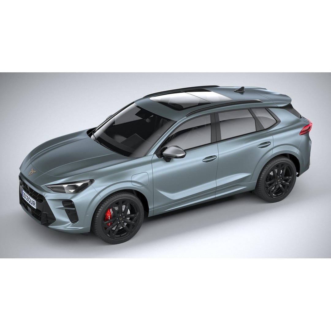 Cupra Terramar 2025 3D Model – High Poly SUV with Detailed Textures - View 9